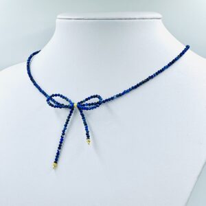 Colier lapis lazuli fundita
