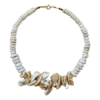 Colier perle scoici statement