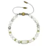 Bratara ajustabila unisex howlit larimar inox Bliss
