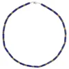 Colier cu lapis lazuli si ochi de tigru Veritas