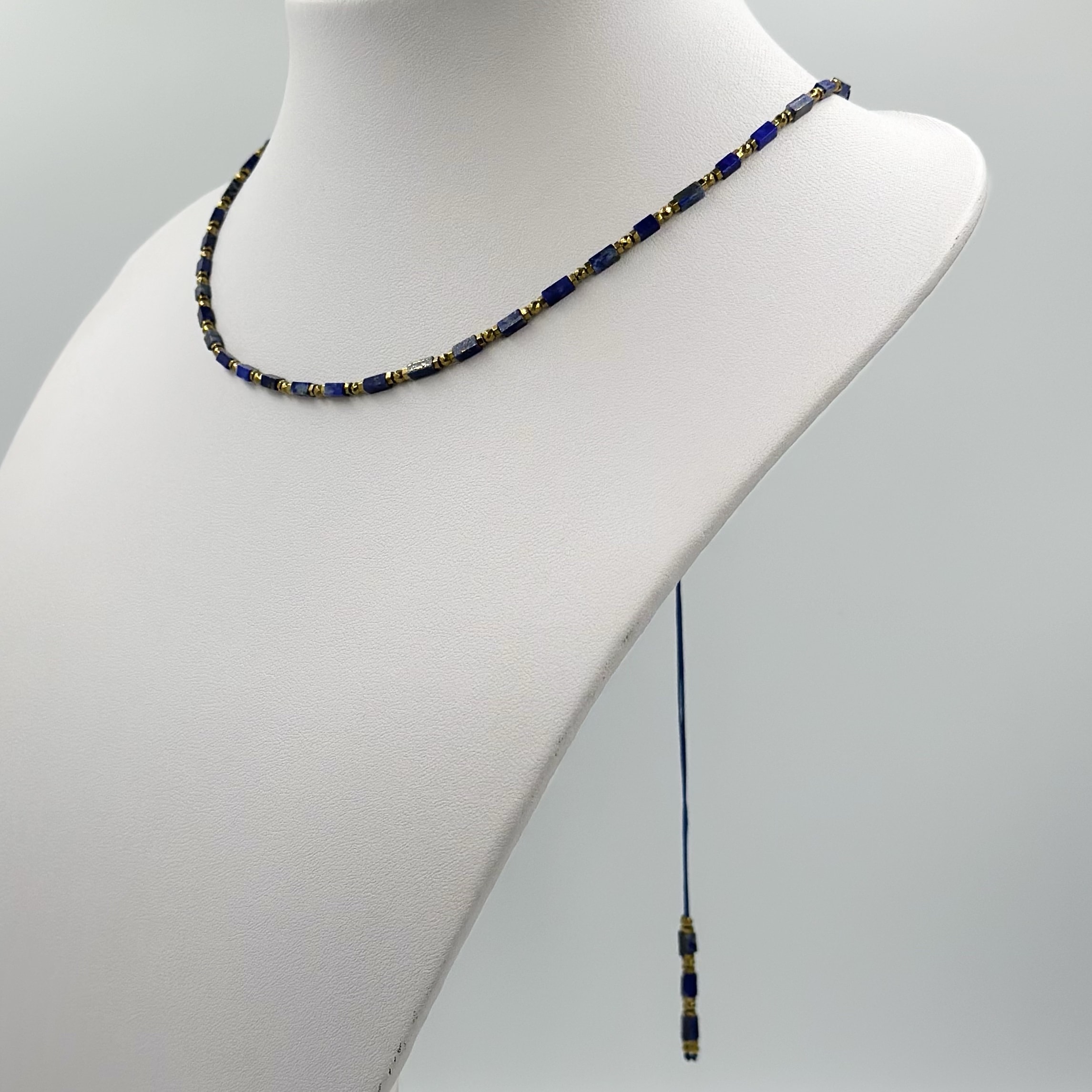Colier cu lapis lazuli Inanna