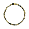 Bratara cu turcoaz african tuburi 2mm si hematit Veridia