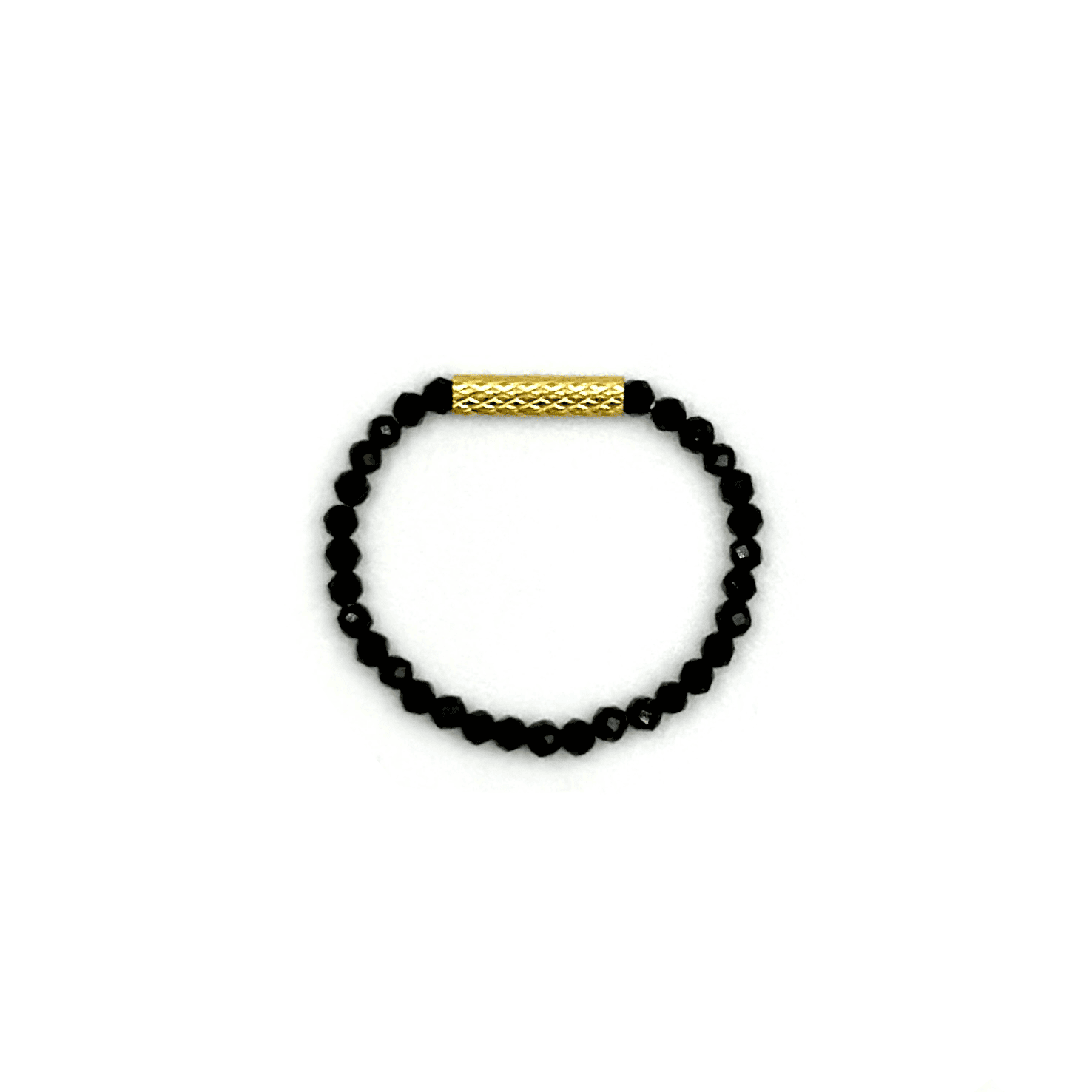 Inel cu spinel negru si argint Anubis